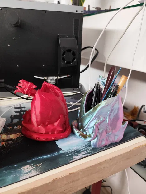 Doze Draco - Chậu cây hình rồng nằm thư giãn - Image 2