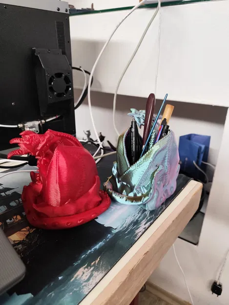 Doze Draco - Chậu cây hình rồng nằm thư giãn - Image 3