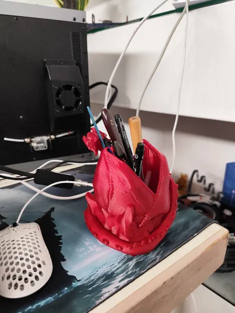 Doze Draco - Chậu cây hình rồng nằm thư giãn - Image 4