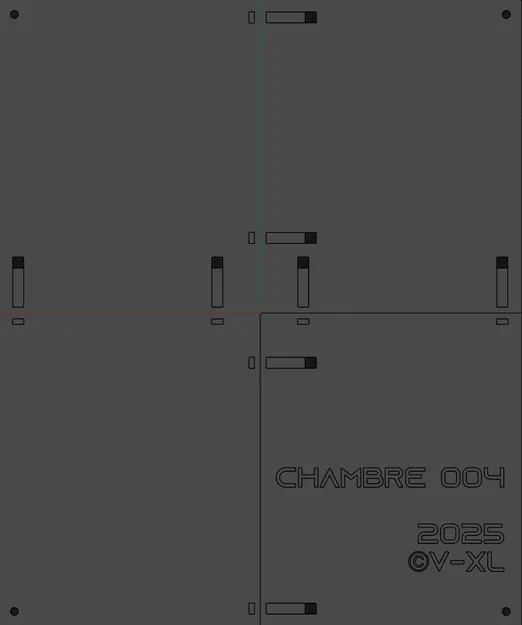 Tác phẩm điêu khắc 3D Chambre 004 - Image 3