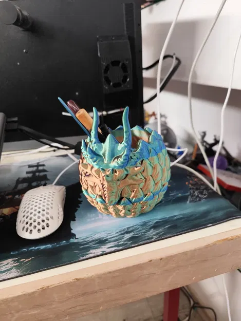 Chậu cây Aegis Wyrm - Thiết kế hình trứng rồng ấn tượng - Image 10