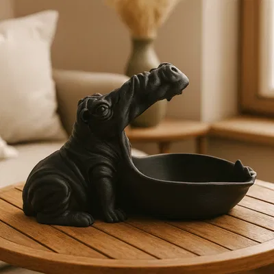 Tô Đựng Đồ Hình Hà Mã (Hippo Trinket Bowl)