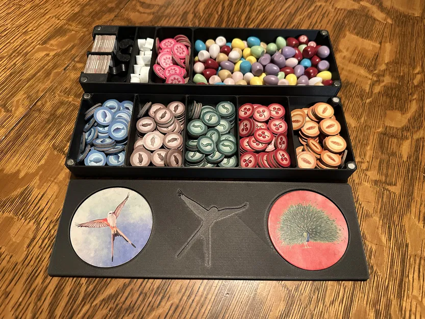 Bộ khay đựng Wingspan - Chứa đủ tất cả bản mở rộng - Hít nam châm - Image 1