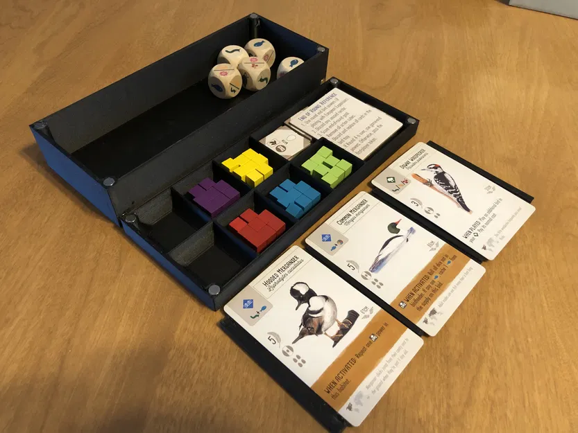 Bộ khay đựng Wingspan - Chứa đủ tất cả bản mở rộng - Hít nam châm - Image 2