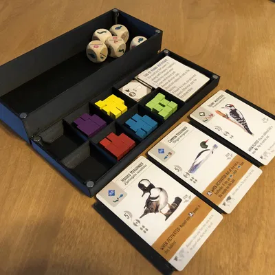 Bộ khay đựng Wingspan - Chứa đủ tất cả bản mở rộng - Hít nam châm