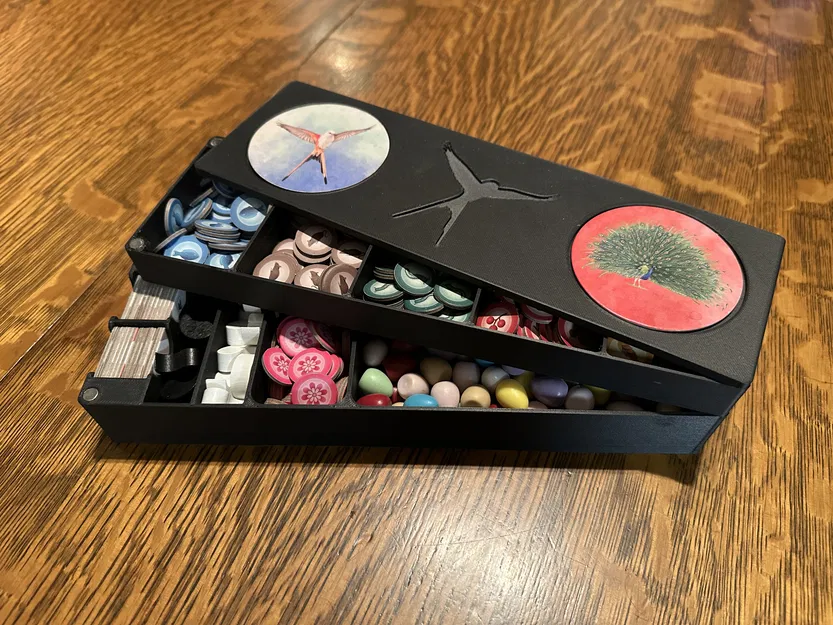 Bộ khay đựng Wingspan - Chứa đủ tất cả bản mở rộng - Hít nam châm - Image 13