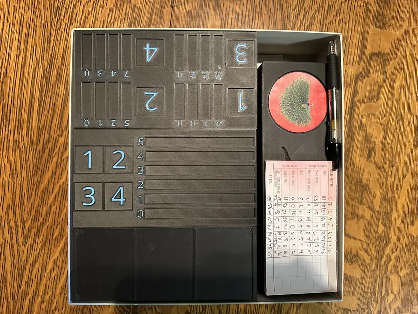 Bộ khay đựng Wingspan - Chứa đủ tất cả bản mở rộng - Hít nam châm - Image 15