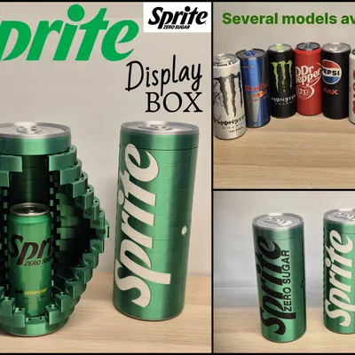 Hộp trưng bày Sprite Folding Door Display Box