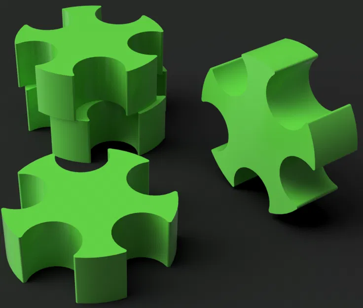 Kẹp cố định ống PTFE cho Bambu Lab AMS Lite (Gọn gàng, dễ in) - Image 1