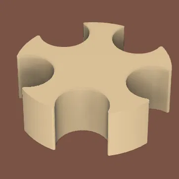 Kẹp cố định ống PTFE cho Bambu Lab AMS Lite (Gọn gàng, dễ in)