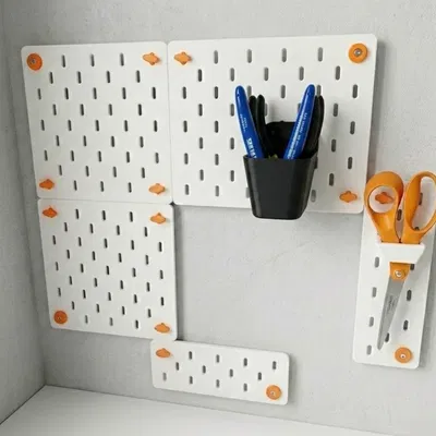 Hệ thống giá đỡ đa năng cho bảng IKEA SKADIS