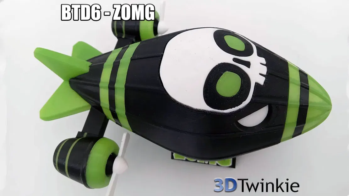 Mô hình khí cầu chiến đấu ZOMG từ BTD6 - Image 2