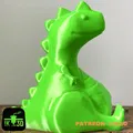 KHỦNG LONG T-REX MŨM MĨM DỄ IN - Thumbnail 3