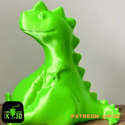 KHỦNG LONG T-REX MŨM MĨM DỄ IN