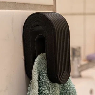 Móc Treo Khăn Dạng Bi (In Nguyên Khối - Print In Place)