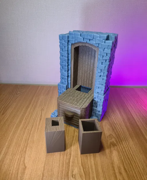 Kệ Đựng Đồ Cá Nhân Phong Cách Trung Cổ Kèm Khay Và Ngăn Kéo - Image 5