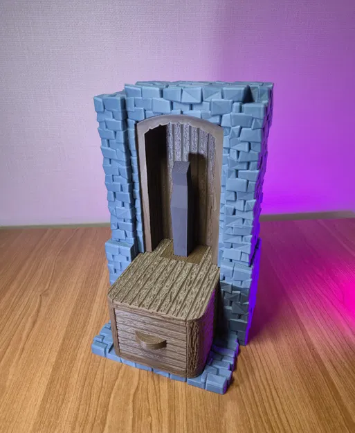 Kệ Đựng Đồ Cá Nhân Phong Cách Trung Cổ Kèm Khay Và Ngăn Kéo - Image 7