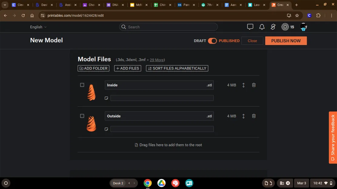 Spiral Fidget: Đồ chơi giải trí xoay tay in 3D độc đáo - Image 1