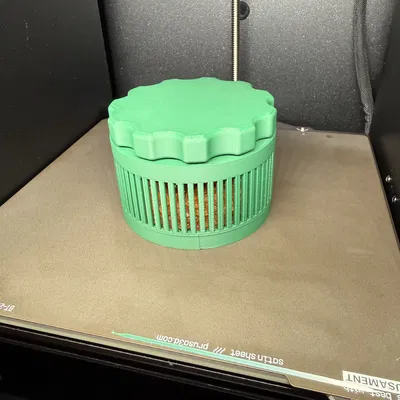 Hộp đựng hạt hút ẩm Silica Gel 100mm - Phụ kiện bảo quản thông minh