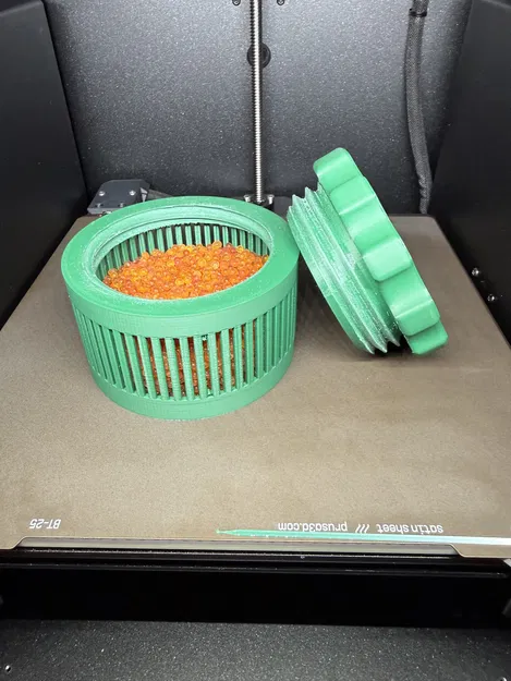 Hộp đựng hạt hút ẩm Silica Gel 100mm - Phụ kiện bảo quản thông minh - Image 2