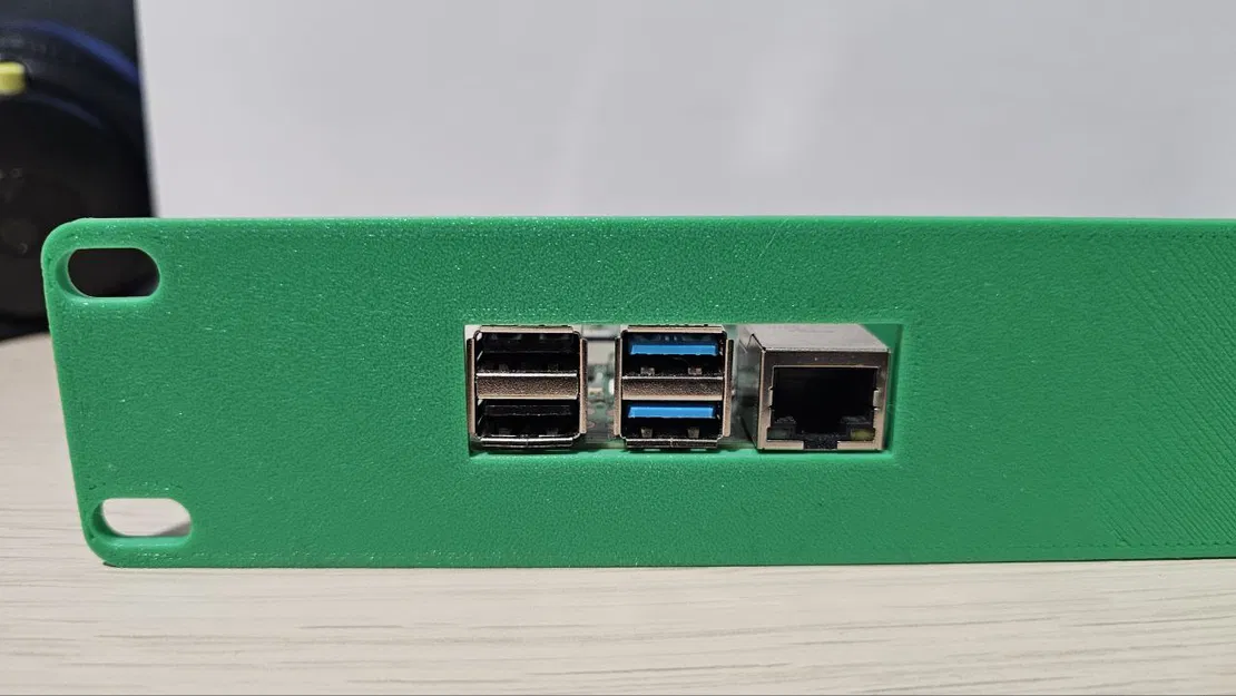 Giá đỡ Raspberry Pi 2B/3B/4B/5B cho Rack 10-inch - Image 2