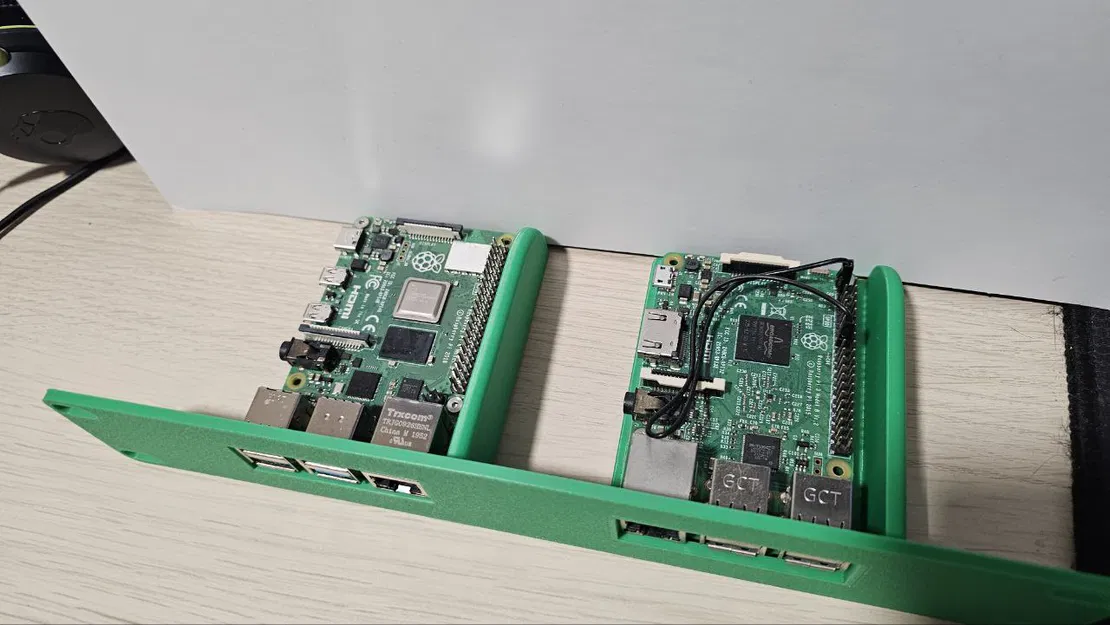 Giá đỡ Raspberry Pi 2B/3B/4B/5B cho Rack 10-inch - Image 3