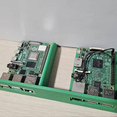 Giá đỡ Raspberry Pi 2B/3B/4B/5B cho Rack 10-inch