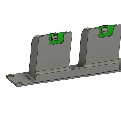 Giá đỡ Raspberry Pi 2B/3B/4B/5B cho Rack 10-inch