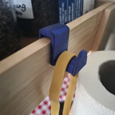 Móc treo đồ thông minh kẹp gờ 8mm - Phụ kiện in 3D hữu ích