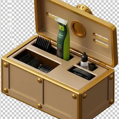 Hộp đựng Philips OneBlade 360 - Thiết kế in 3D gọn gàng, tinh tế