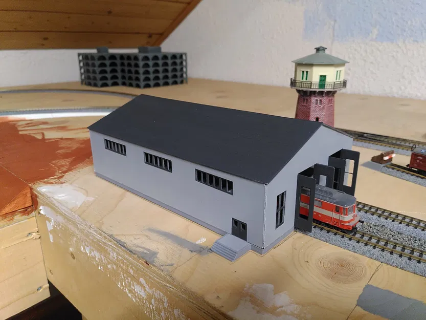 Mô hình nhà ga Lokdepot cho đường ray Kato Unitrack tỷ lệ N - Image 1