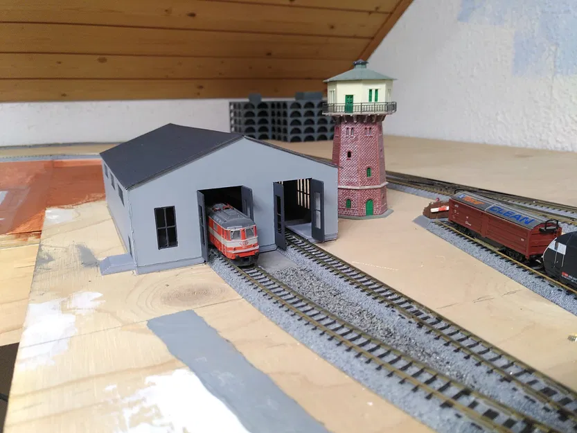 Mô hình nhà ga Lokdepot cho đường ray Kato Unitrack tỷ lệ N - Image 2