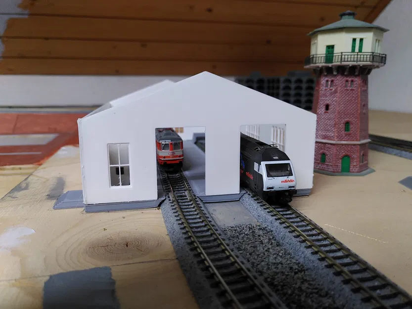 Mô hình nhà ga Lokdepot cho đường ray Kato Unitrack tỷ lệ N - Image 6