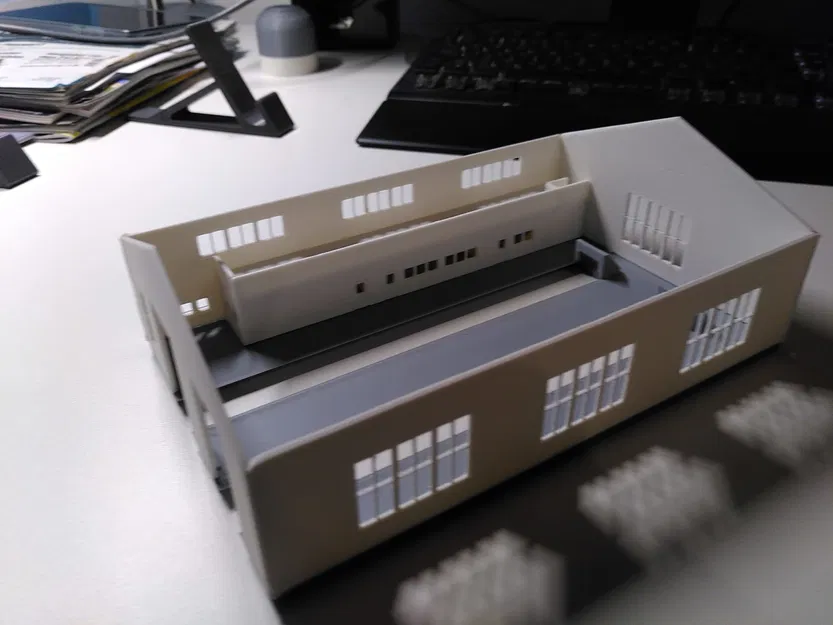 Mô hình nhà ga Lokdepot cho đường ray Kato Unitrack tỷ lệ N - Image 7