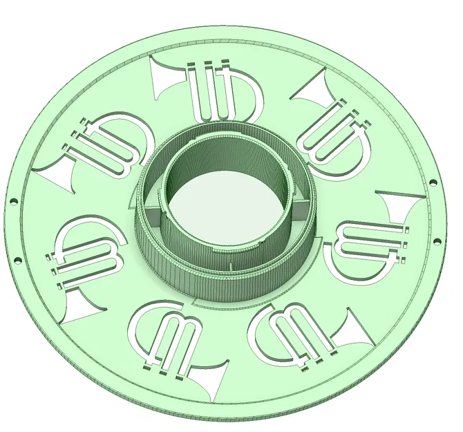 Nắp đậy lõi cuộn nhựa (spool) tùy chỉnh cho máy in Bambu Lab - Image 1