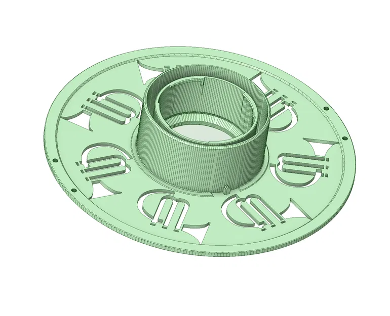 Nắp đậy lõi cuộn nhựa (spool) tùy chỉnh cho máy in Bambu Lab - Image 2