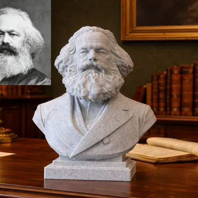 Tượng Bán Thân Karl Marx