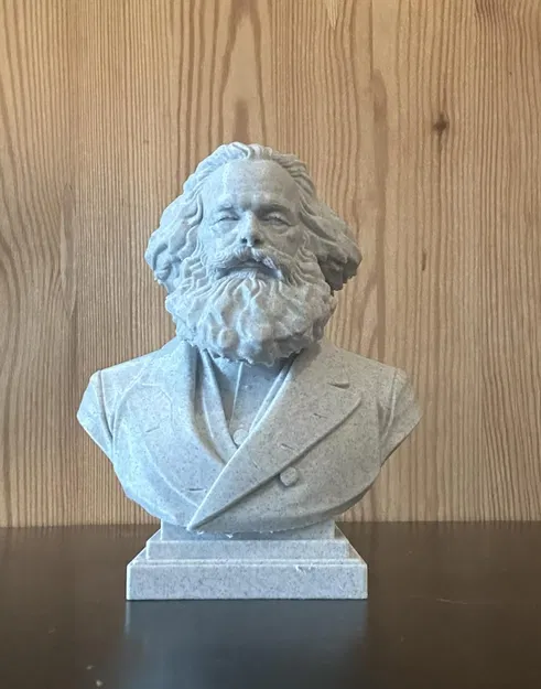 Tượng Bán Thân Karl Marx - Image 2