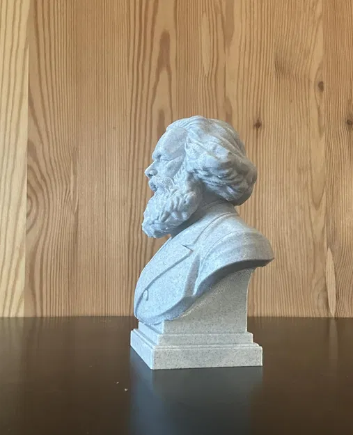 Tượng Bán Thân Karl Marx - Image 3