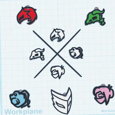 Móc khóa 3D các nhân vật Slay The Spire độc đáo