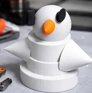 Mô hình người tuyết 3D trang trí đáng yêu - File STL chất lượng - Image 3