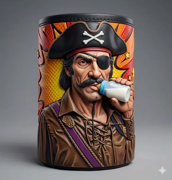 Giá đỡ chai Long Neck Universal – Pirata Guardião - Image 2