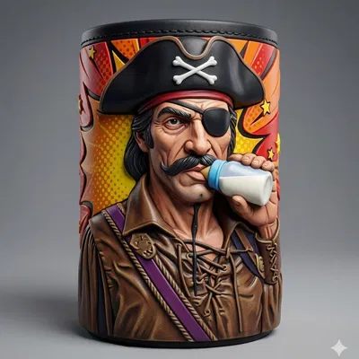 Giá đỡ chai Long Neck Universal – Pirata Guardião