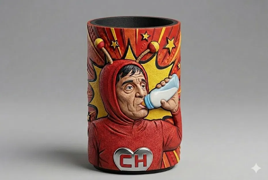 Khay Đựng Lon Bia Chapolin Colorado 3D Độc Đáo - Image 1