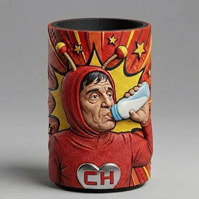 Khay Đựng Lon Bia Chapolin Colorado 3D Độc Đáo