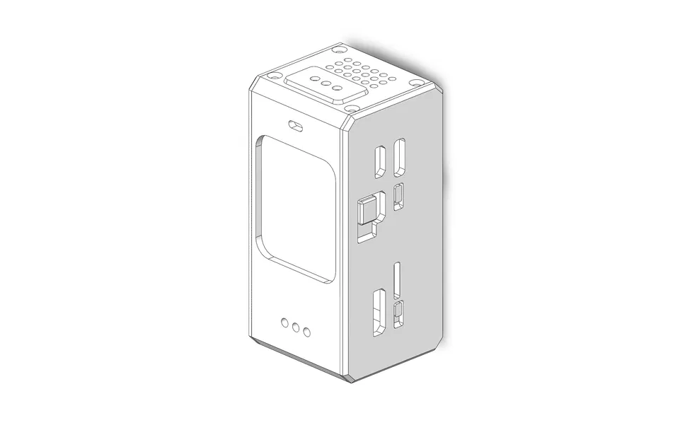 Vỏ Case 3D Bảo Vệ Cho PiSugar3 Whisplay Chatbot Gọn Nhẹ - Image 1