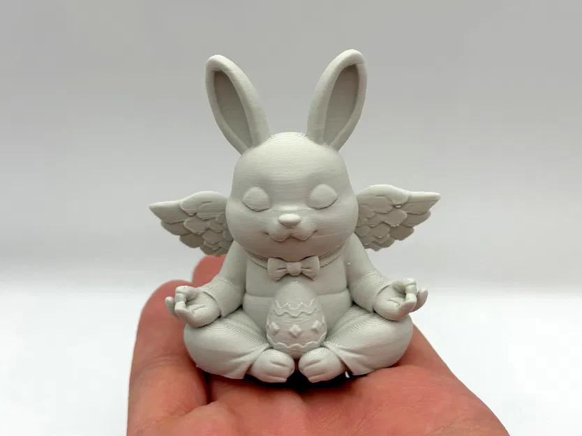 Easter Zen Bunny – Chú Thỏ Zen Đón Lễ Phục Sinh - Image 1