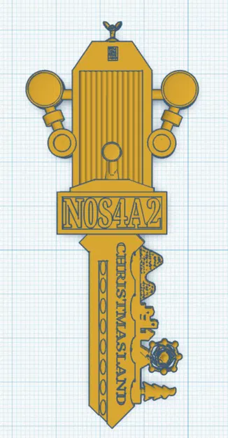 Mô hình 3D chìa khóa Wraith trong phim NOS4A2 đầy ấn tượng - Image 1