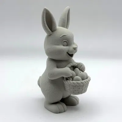 Giỏ Trứng Phục Sinh Hình Thỏ