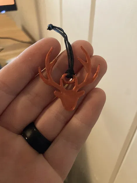 Móc khóa logo săn bắn vùng thảo nguyên (hình hươu) - Image 4